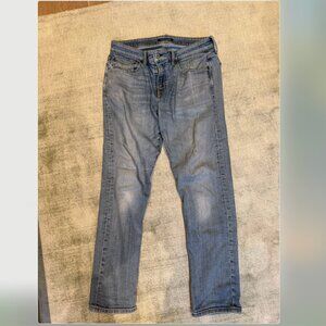 Men's Lucky Brand 110 Slim Blue Denim Jeans
